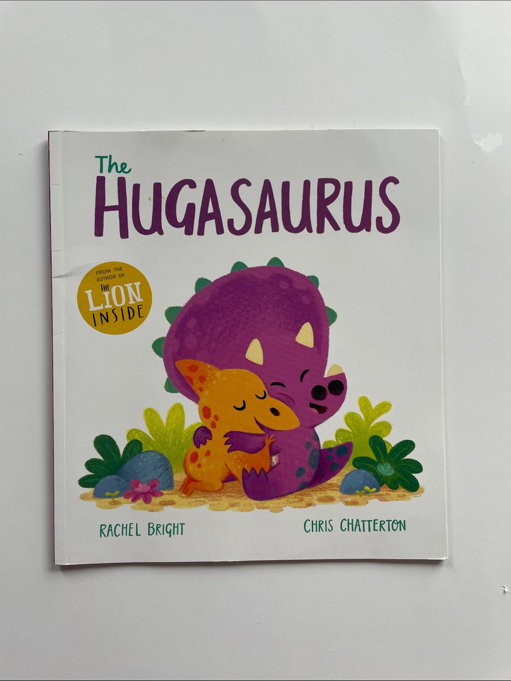 🍋 4/$20 The Hugasaurus | Children's Book | Paperback Kids Books - Picture 2 of 4